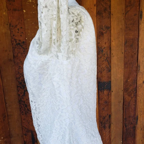 Diane Von Furstenberg Zarita White Lace Dress - Picture 13 of 16